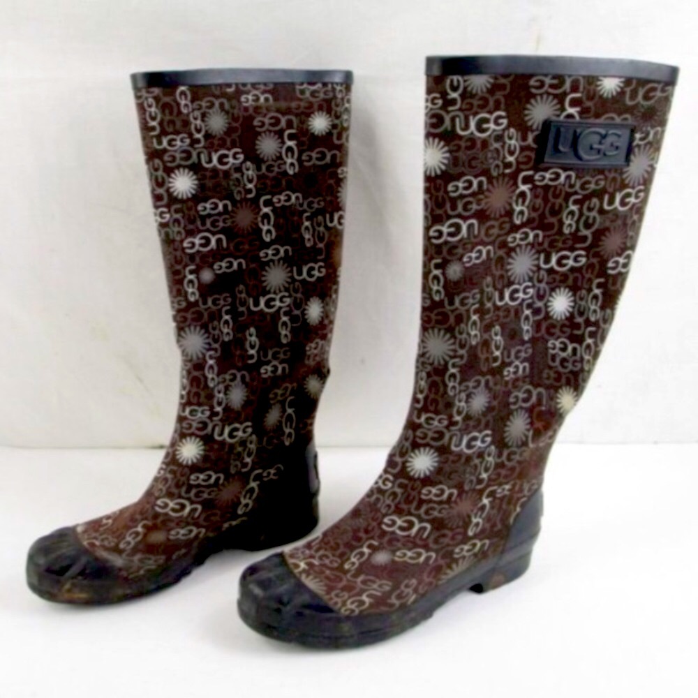 Ugg Monogram Logo Rainboots! - image 1